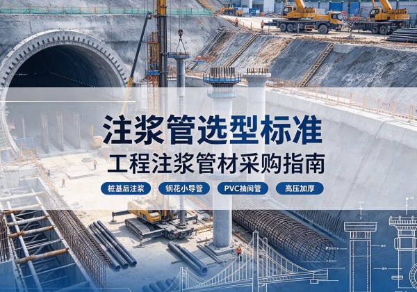 新星注浆管选型标准